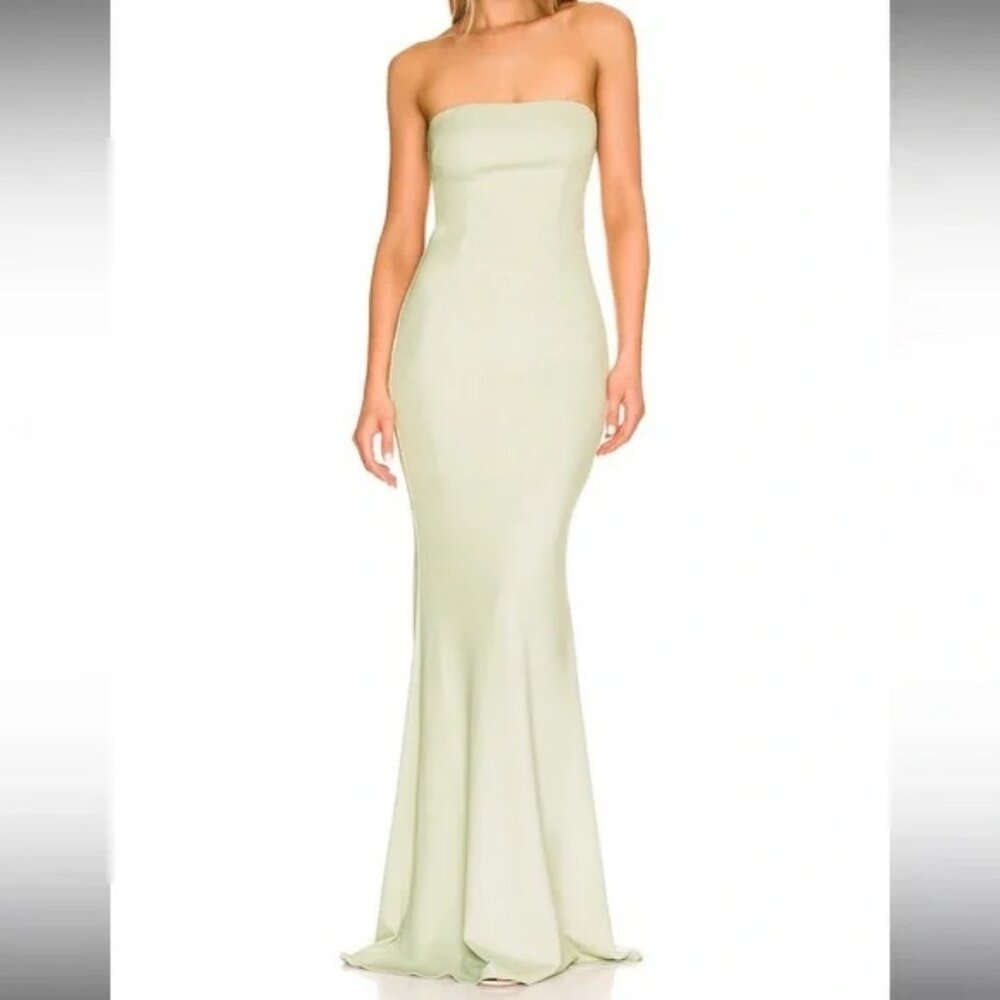 Mary Kate Gown in Sage Green